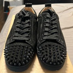 Authentic worn men christian louboutin sneakers worn